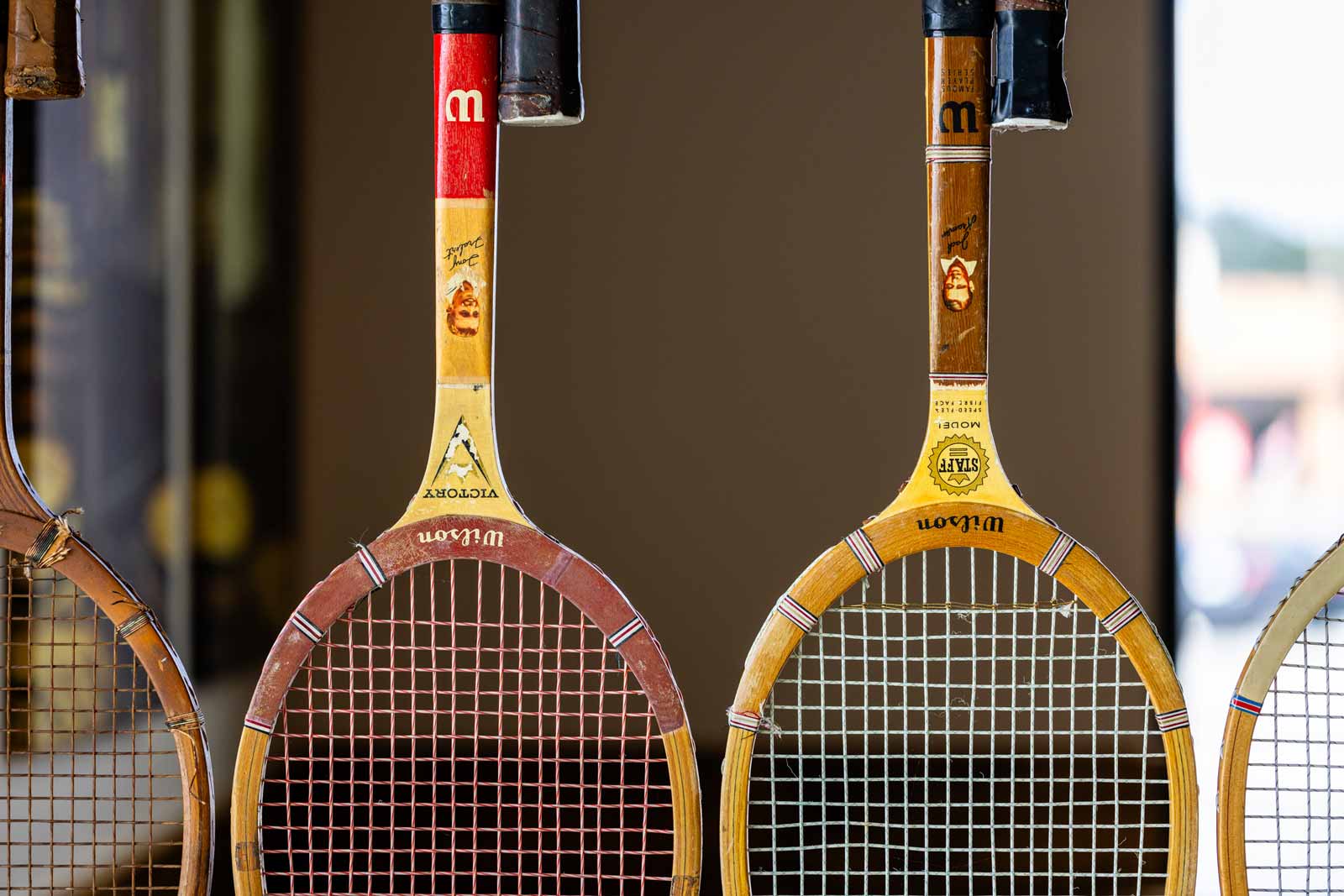 Scott's Walk Vintage Tennis Rackets